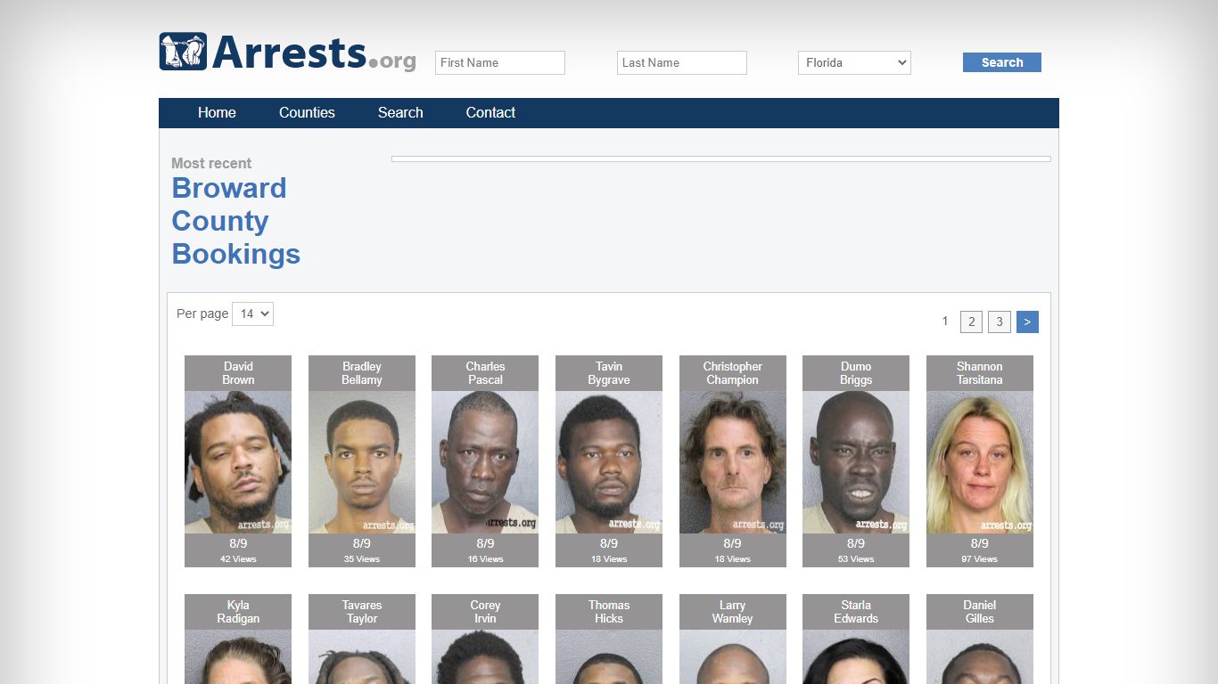 Broward County Arrests and Inmate Search